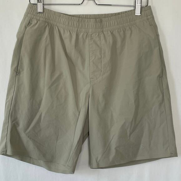 Everlane Other - Everlane The Sport Shorts Pull On Drawstring Active Mens Unlined Tan Size Medium